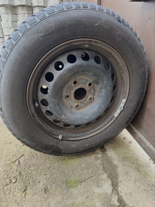 Anvelope m+s cu jante