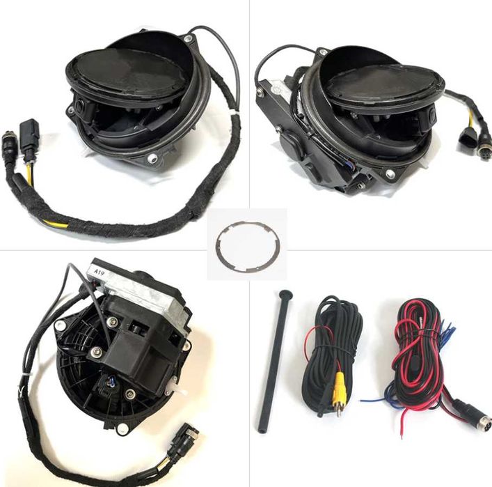 Camera marsarier Vw, POLO R/6C/6R/GTI- AHD 1080, Model  cu lumini RGB