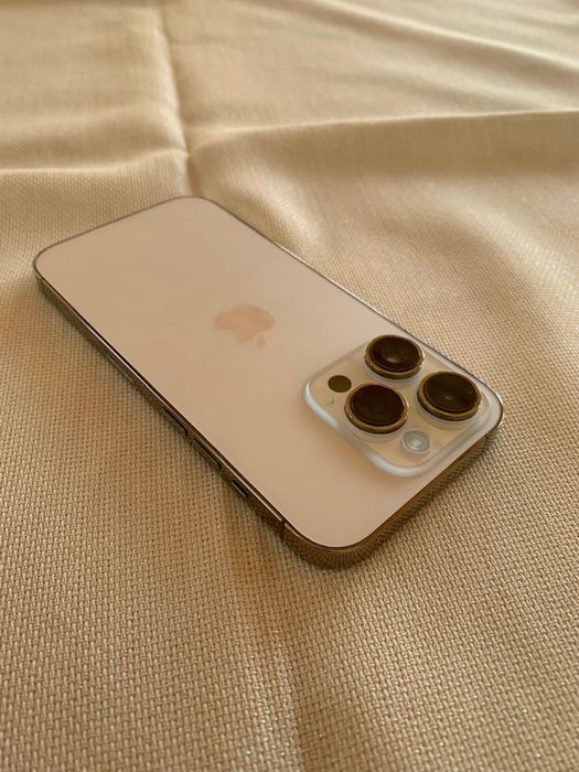 Iphone 14 Pro gold telefon personal impecabil si perfect functional