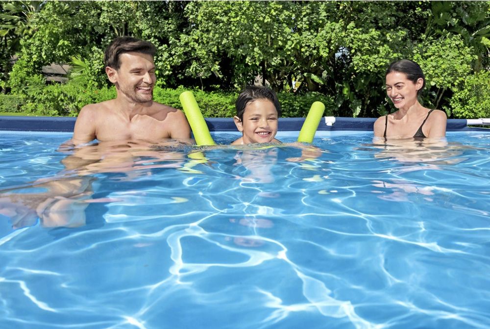 Piscina cadru metalic Bestway,dreptunghi,300×201×66 cm
