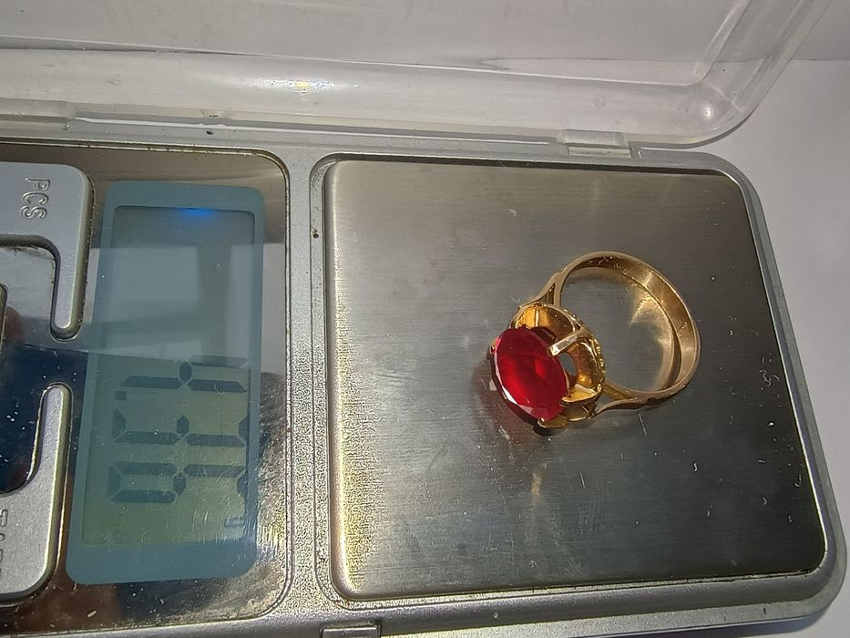 Руски Златен Дамски Пръстен СССР