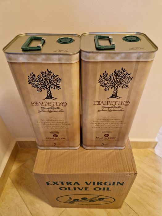 Ulei de masline extravirgin Thassos Grecia la 5 litri