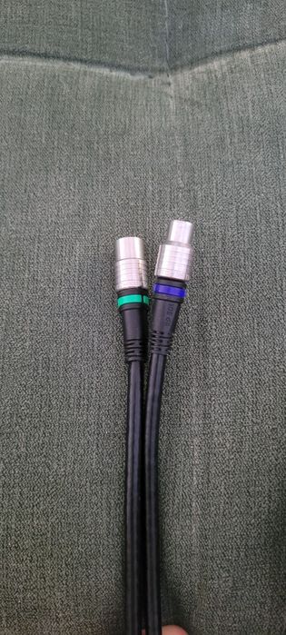 Cablu coaxial mufat 3metri. 2 bucati