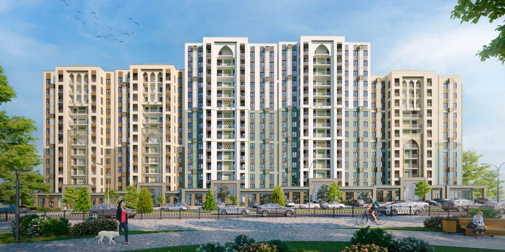 Продаётся СВОЯ 1-комнатная квартира в ЖК GH Assalom Jomiy.