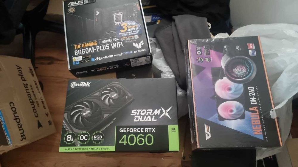 Pc i5 14600kf RTX 4060 asus tuf gaming motherboard