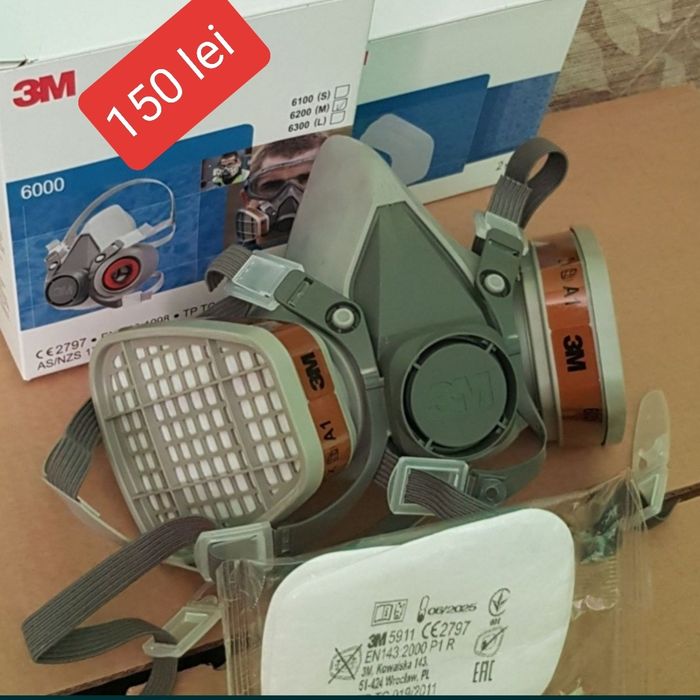 Masca 3M + filtre prefiltre capace