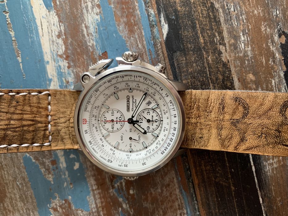 Seiko Flightmaster Chronograph SNAB71 Made in Japan