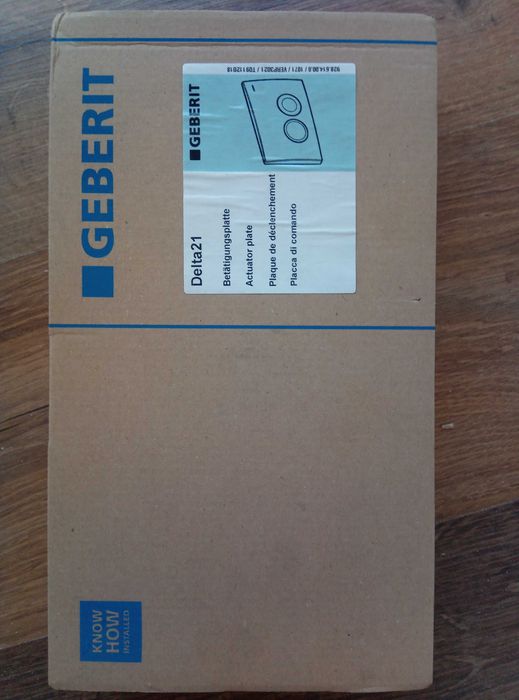 Геберит дуофикс, структура за вграждане за конзолна тоалетна чиния