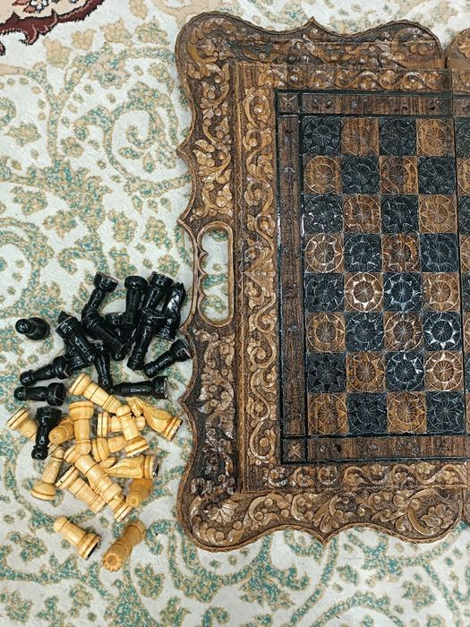 Нарда +шахматы ручная изделия