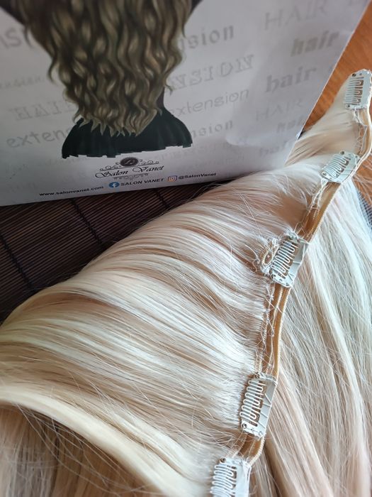 100% естествена коса