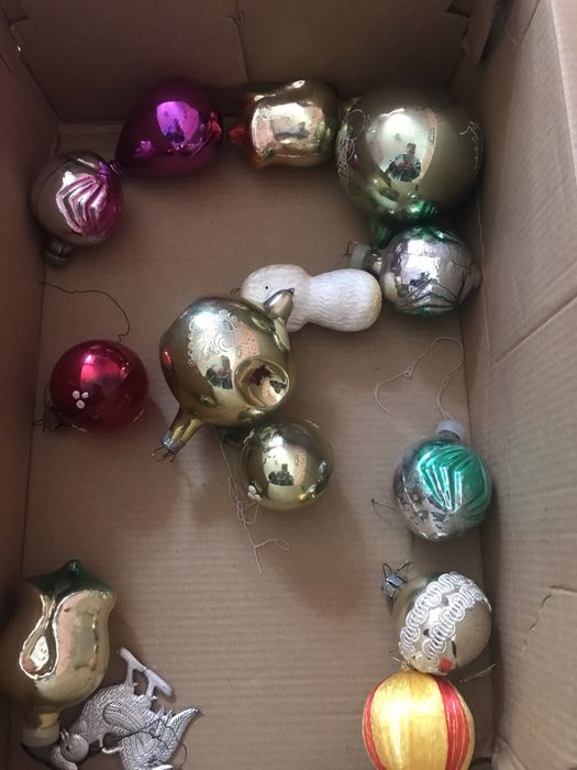 Игрушки новогодние советские