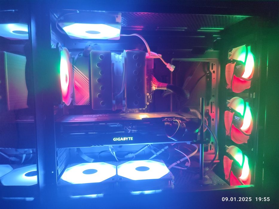 Игровой компьютер R5 7500f RX 7800 XT DDR5 32GB SSD 1TB + ПОДАРОК СТОЛ