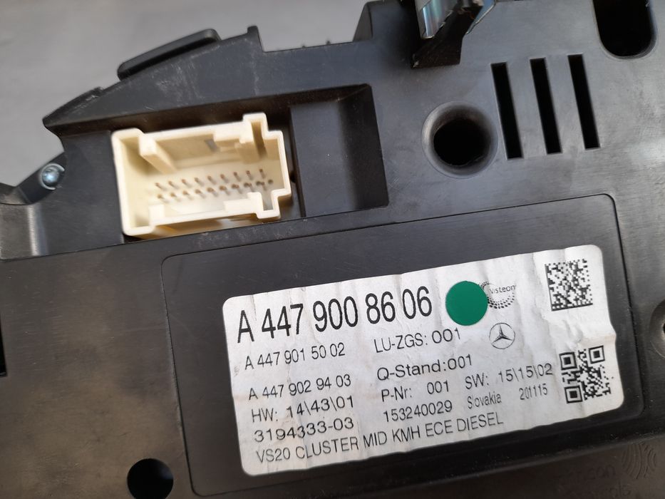 Километраж мерцедес вито  Mercedes w447  Vito