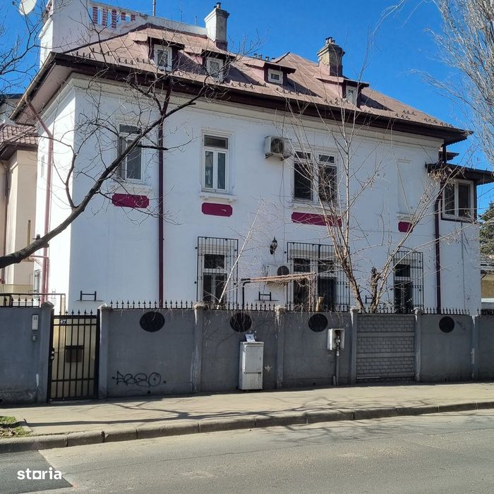 Comision 0% Barbu Vacarescu, stradal, vila D+P+ET+M, terasa, garaj