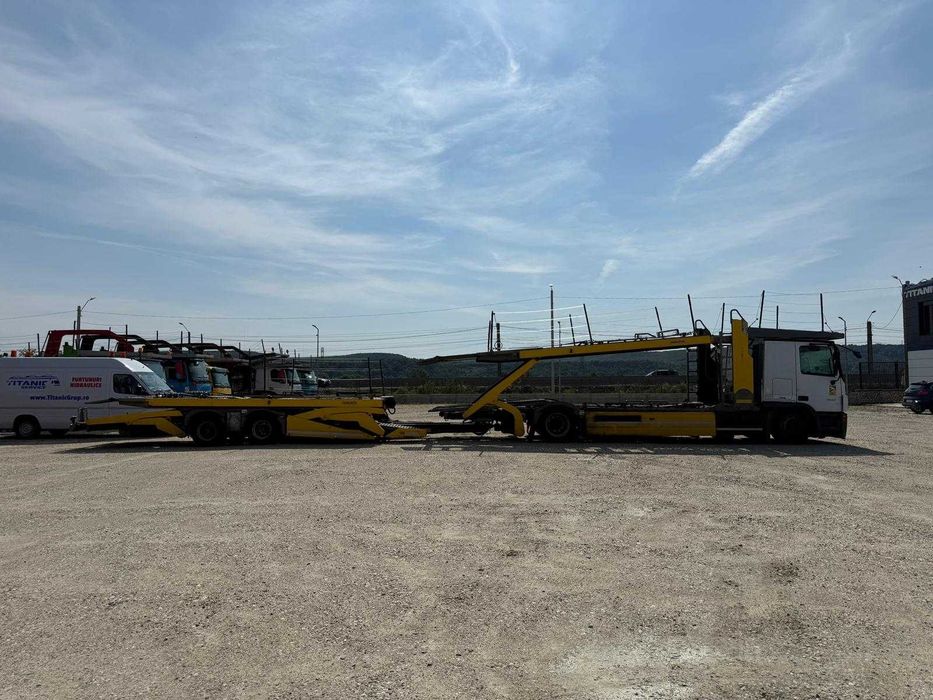 Camion transport auto Mercedes-Benz Actros 1841 2008 + Rolfo Pegasus 09/2008
