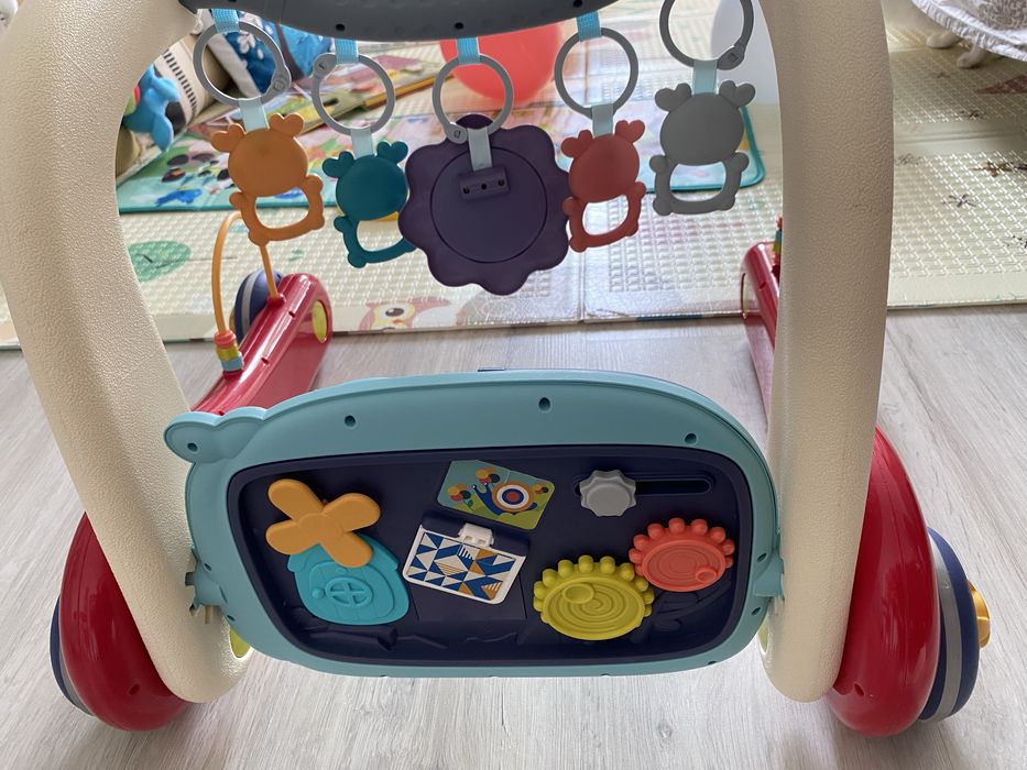 Premergator cu saltea Multistage baby walker 3in1