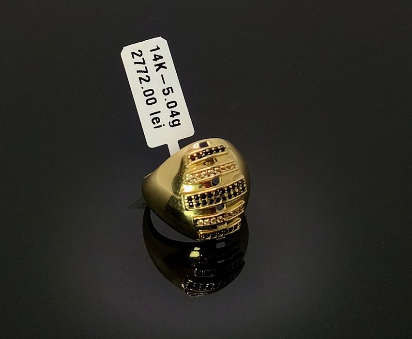 Bijuteria Royal inel din aur 14k 5.04 gr
