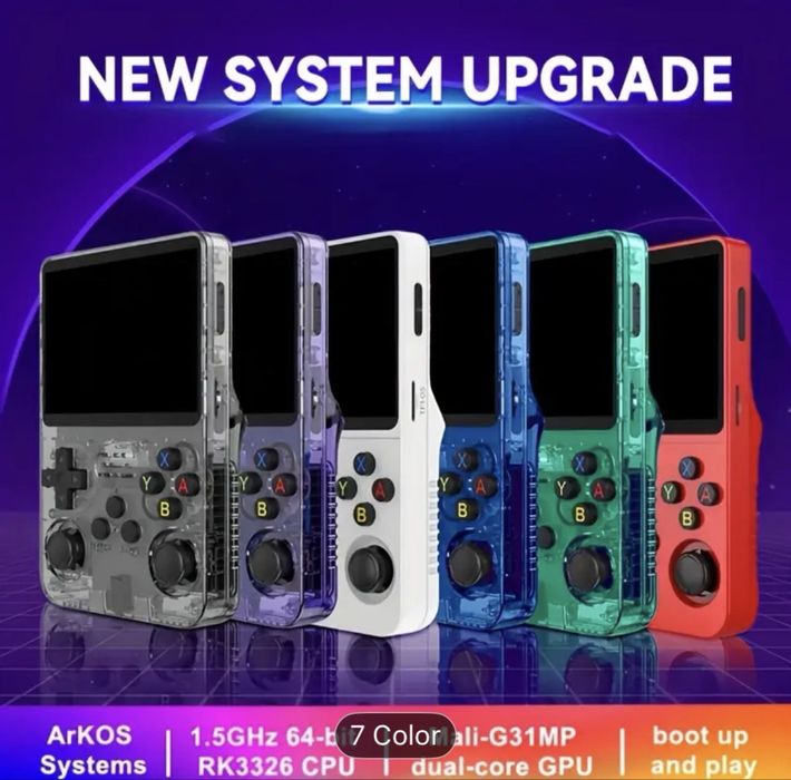 Consola de jocuri retro gameboy nintendo snes R36S 64Gb