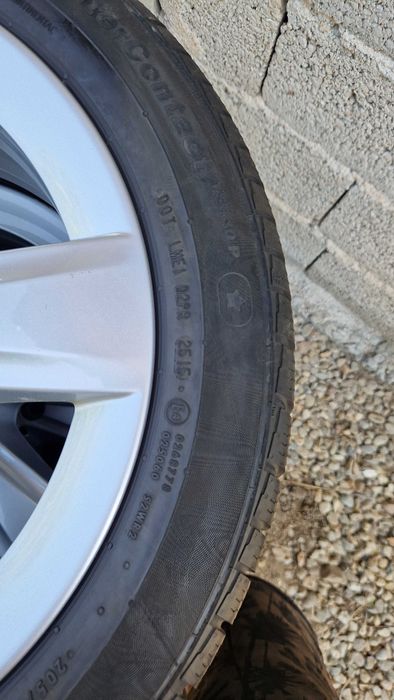 BMW F45,46 оригинални джанти със гуми 205/55/17 7,5J ET54 5×112 ЦО66