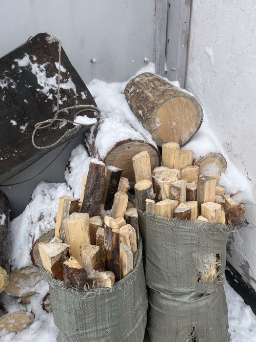 Уголь в мешках Майкуба орех дрова