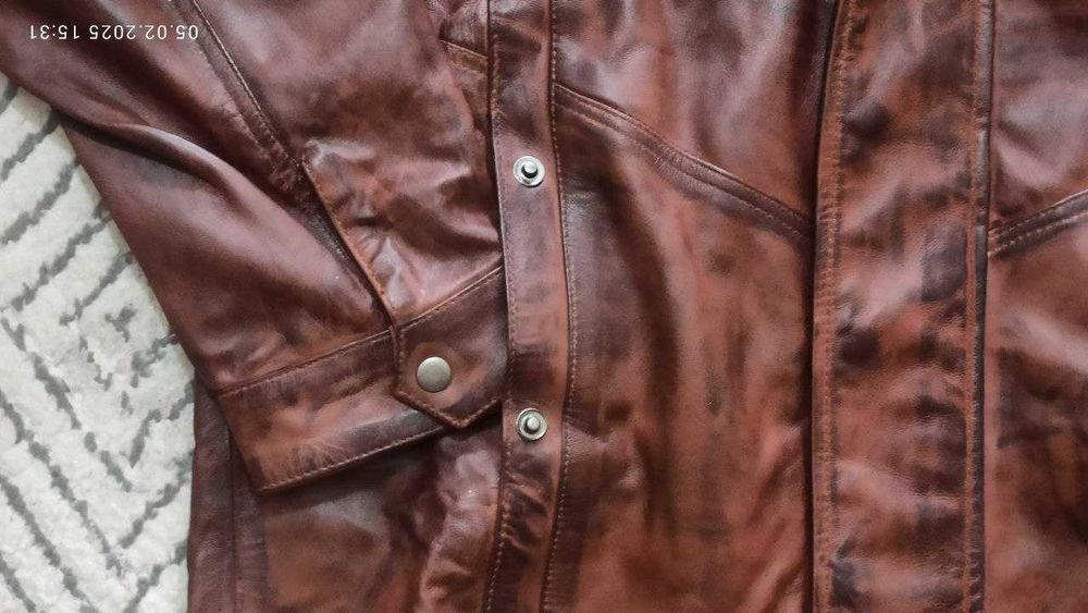 Кожаная куртка Пакистан XXL