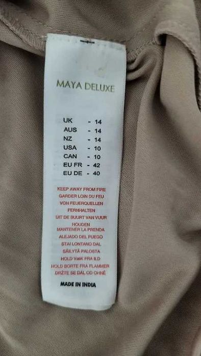 Rochie de ocazie Maya Deluxe mar 40 poate si 38,o singura purtare