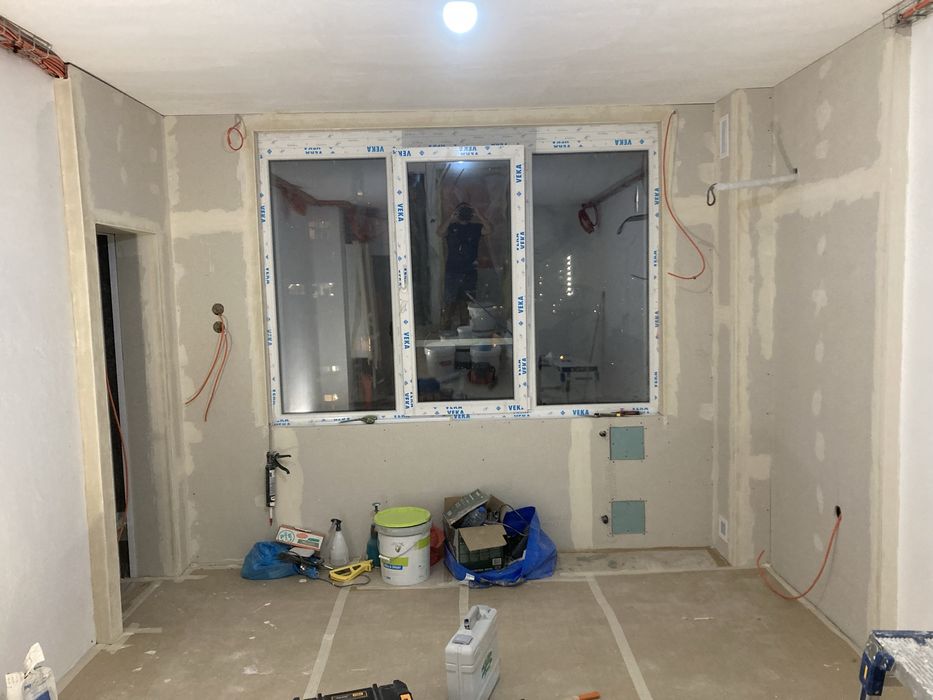 Изграждане на структури от гипсокартон