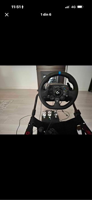 Vand volan logitech 920 compatibil cu xbox one ,one s  x  xs  si pc