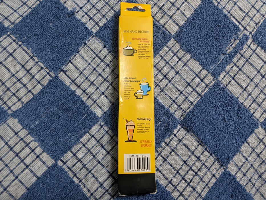 Ручной мини-миксер, вспениватель для взбивания яиц, молока, кофе