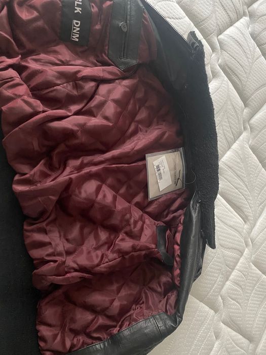 Geaca unisex  BLK DNM din piele .Noua cu eticheta.