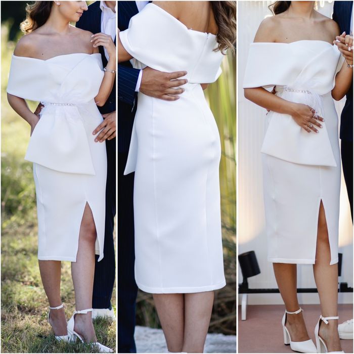 Стилна дамска рокля S размер