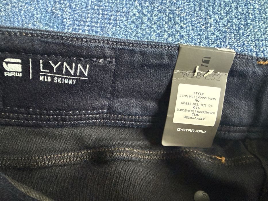 G-Star RAW Lynn Mid Waist Skinny Jeans ОРИГИНАЛНИ дамски дънки - 28