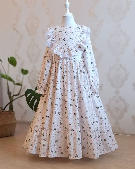 Qizlar uchun hijobli koʻylaklar| buyurtma asosida tikamiz