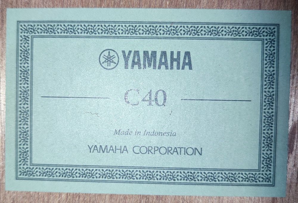 Chitara Yamaha c40 clasică corzi de nylon