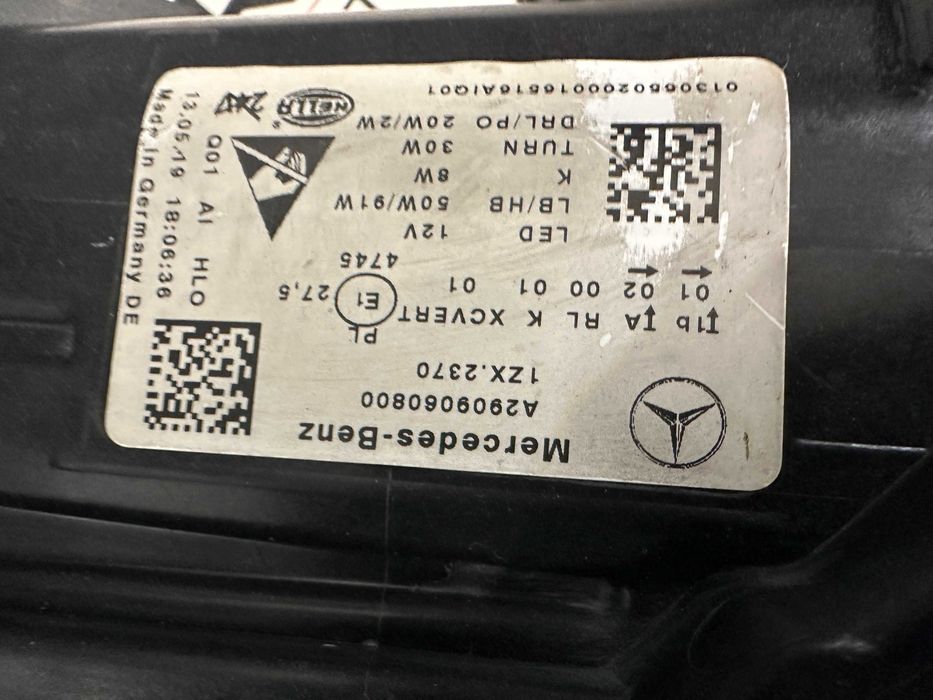 Фар фарове LED Mercedes AMG GT Multibeam far farove Мерцедес АМГ ГТ