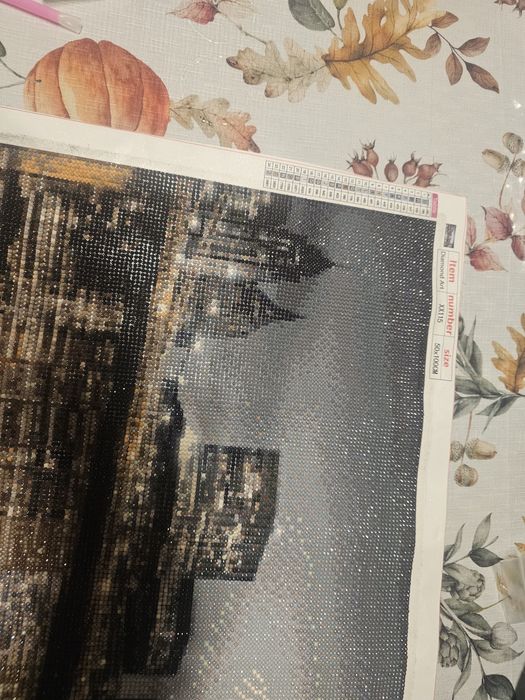 Диамантен гоблен с кръгли диаманчета