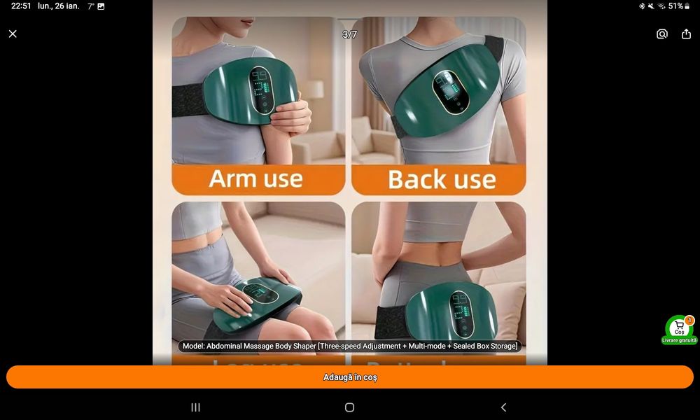 Aparat slăbit și masaj , puternic