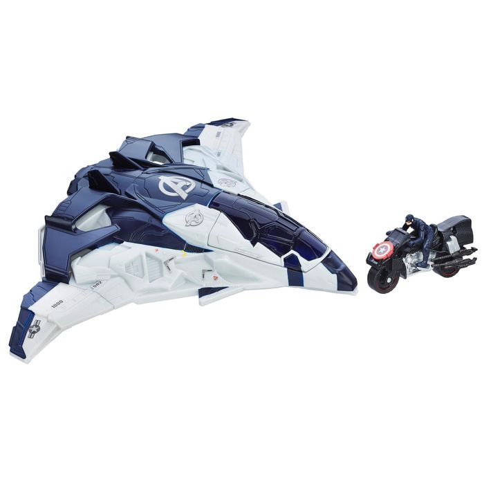 Капитан Америка на самолете