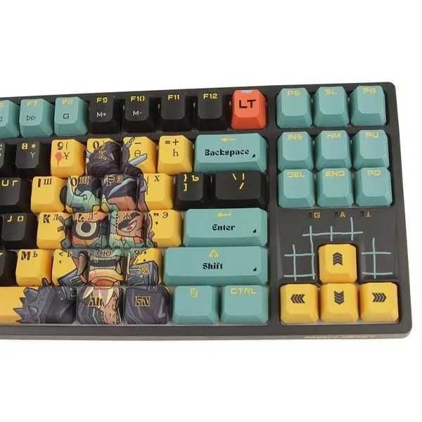 Проводная мех-ская игровая AT87 RENEGADE BLACK MIDNIGHT/Gaming KB 1.4