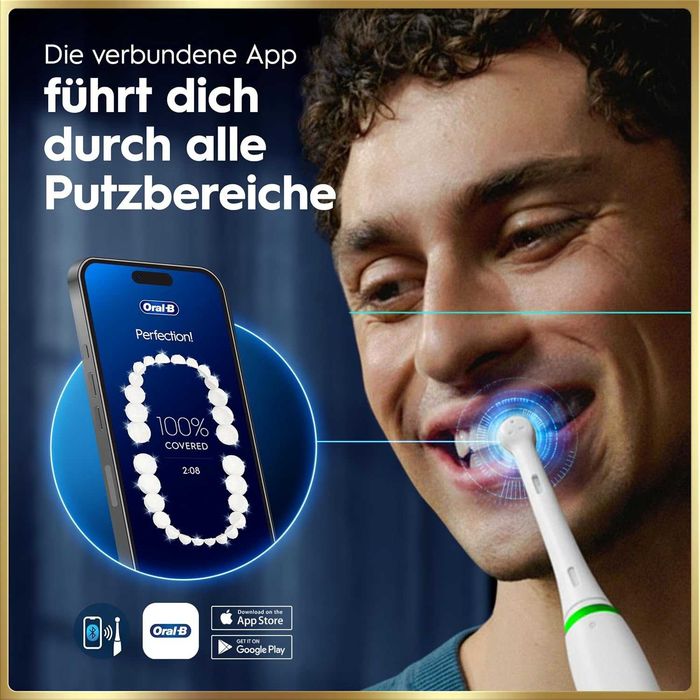 Електрическа четка за зъби Oral-B iO Series 9 - бяла, ДЕФЕКТ в дисплея