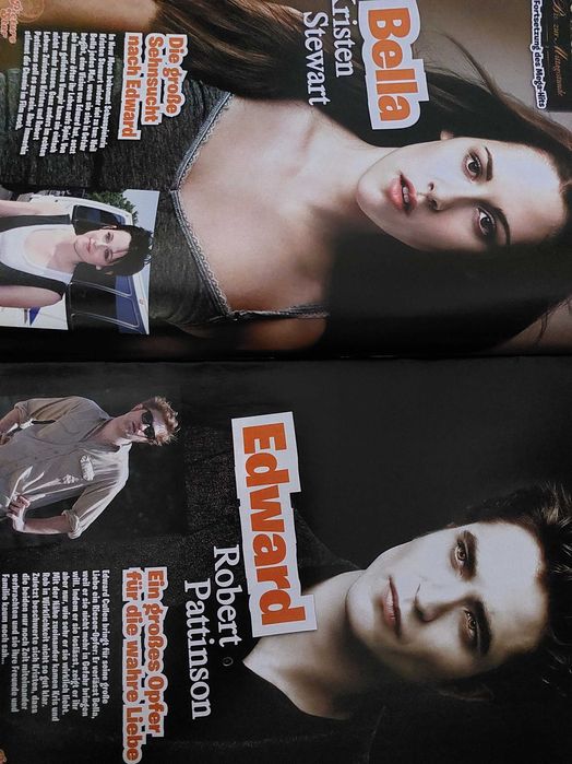 Revista Fantasy editie speciala New Moon Eclipsa Robert Pattinson.