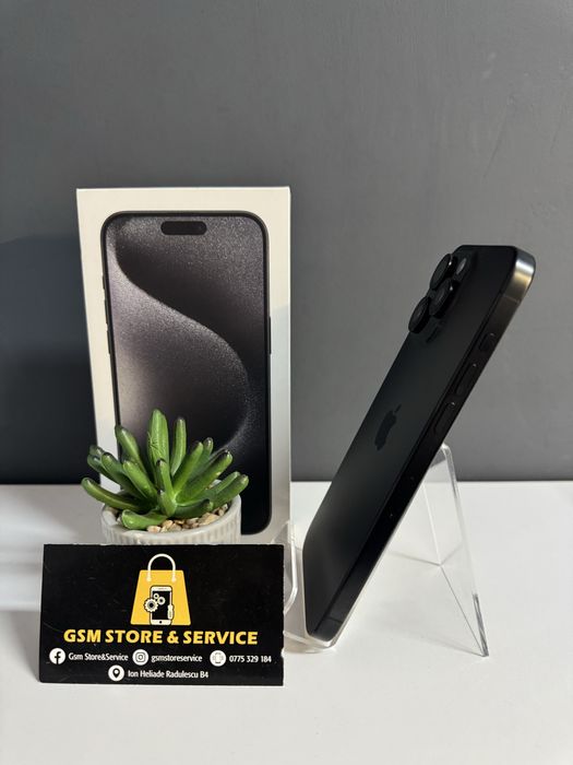 Iphone 15 Pro Max 512Gb Black Titanium Garantie Gsm Store&Service