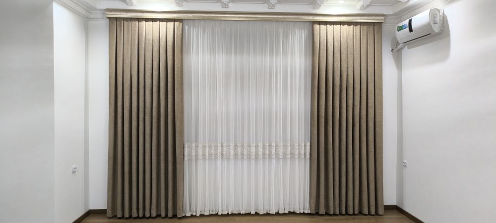 Парда Карниз багет плисе жалюзи Установка