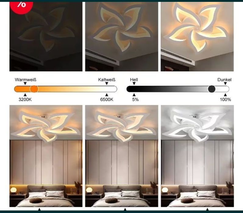 Plafoniera tavan led