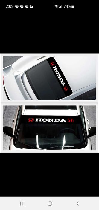 Карбонови стикери за прагове на Honda  Civic  Crv Accord Jazz