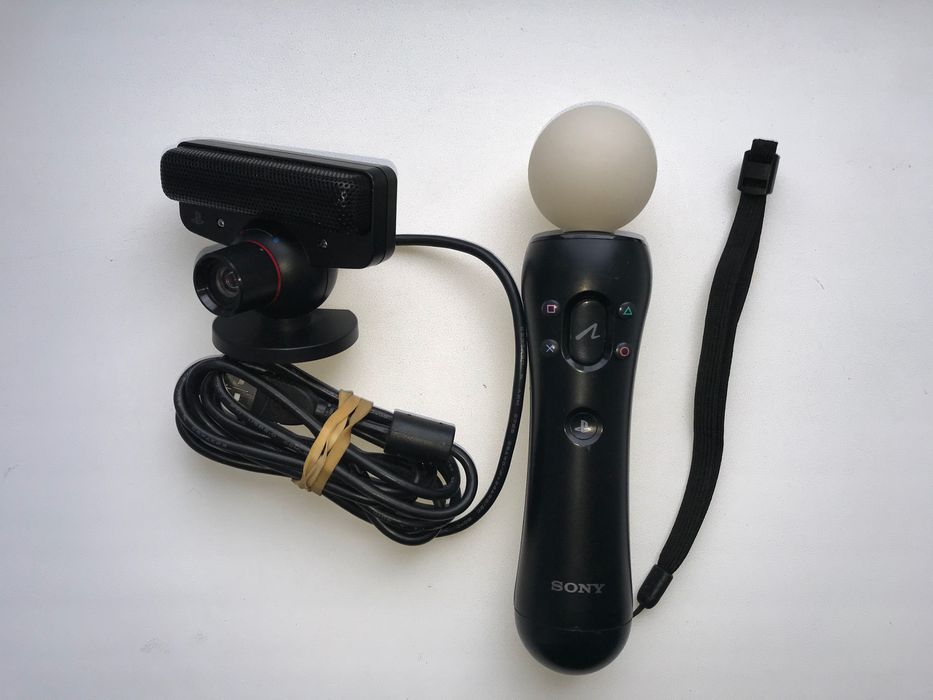 Playstation3 move Камера + 3 Диска