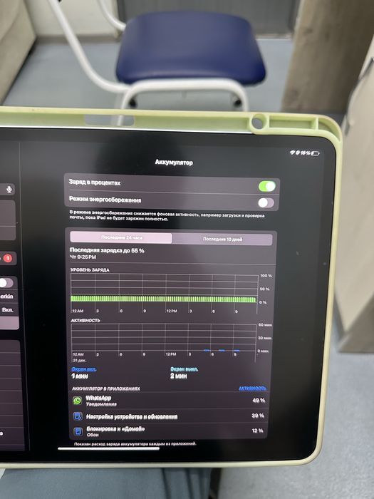 Продам iPad pro 12,9 М1 5 pokoleniya 256Gb WIFI