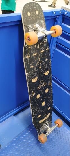 Placă deck Longboard Dancing 500 Mat - No - produs resigilat Decathlon