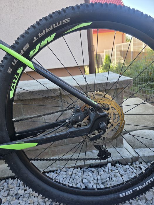 Bicicleta Apolon pro, 29", negru-verde