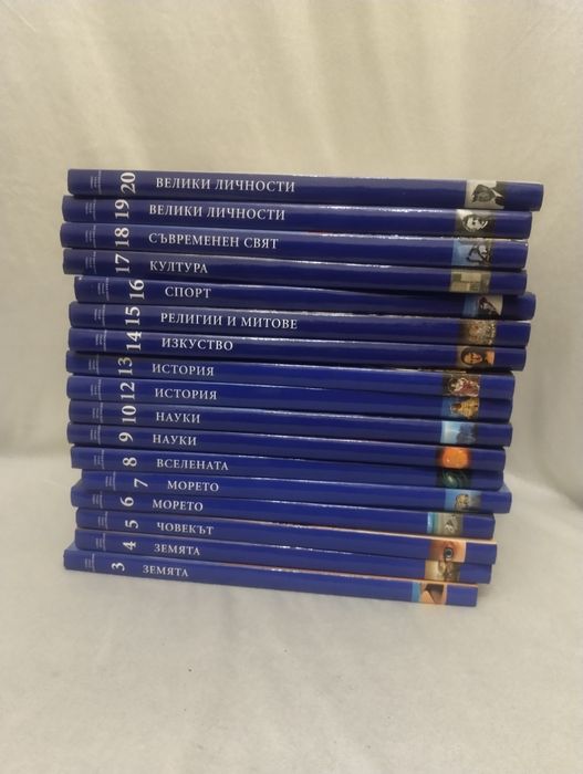 Голяма детска енциклопедия издателство Труд